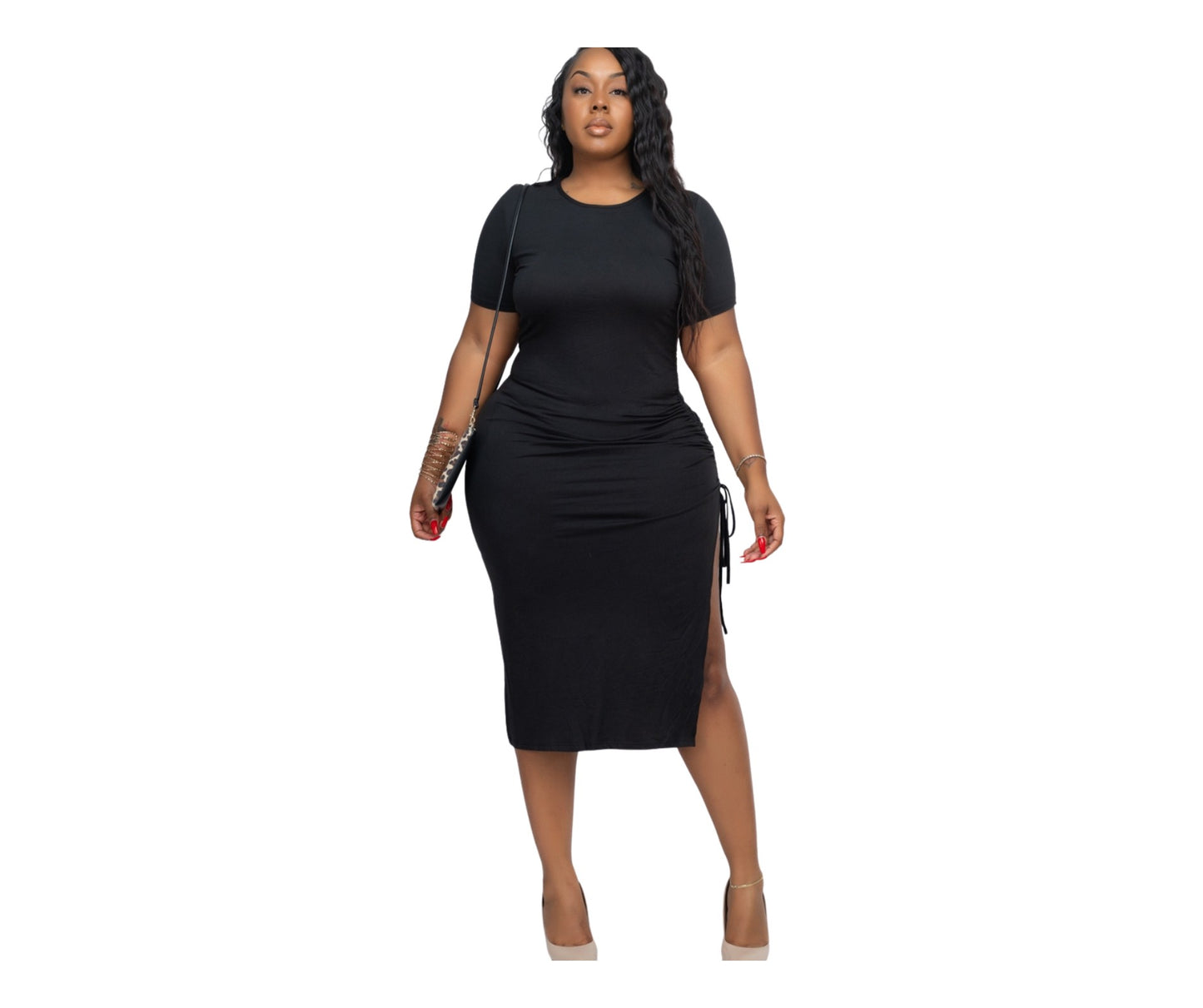 You See Me Dress (Plus Size / Black)